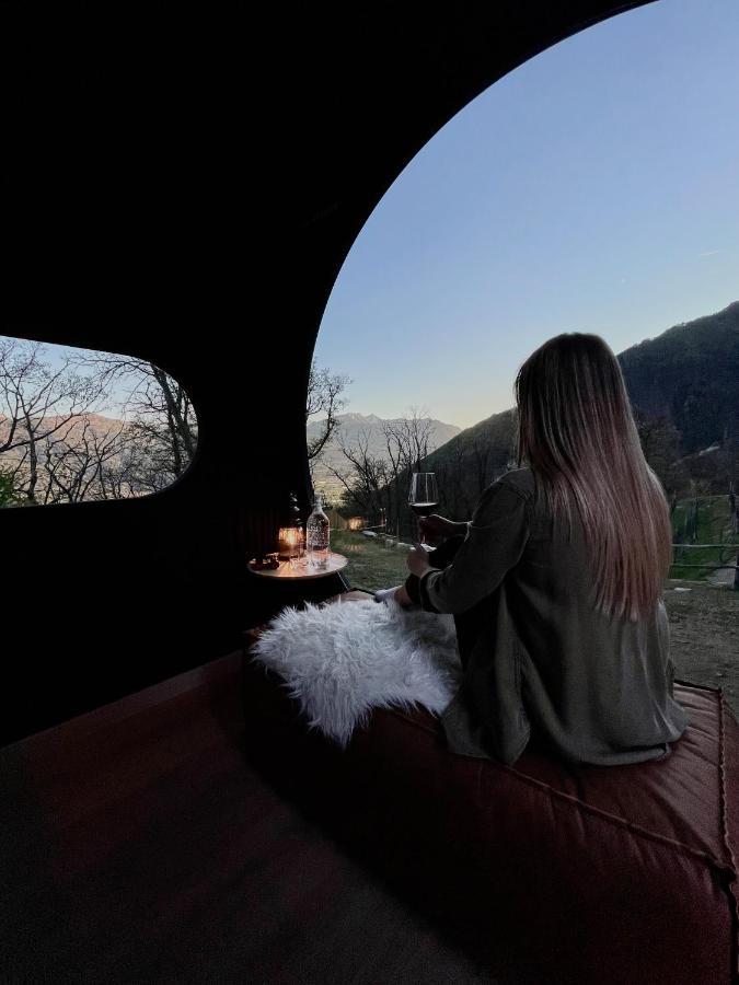 Birdbox Curzútt Otel Monte Carasso Dış mekan fotoğraf