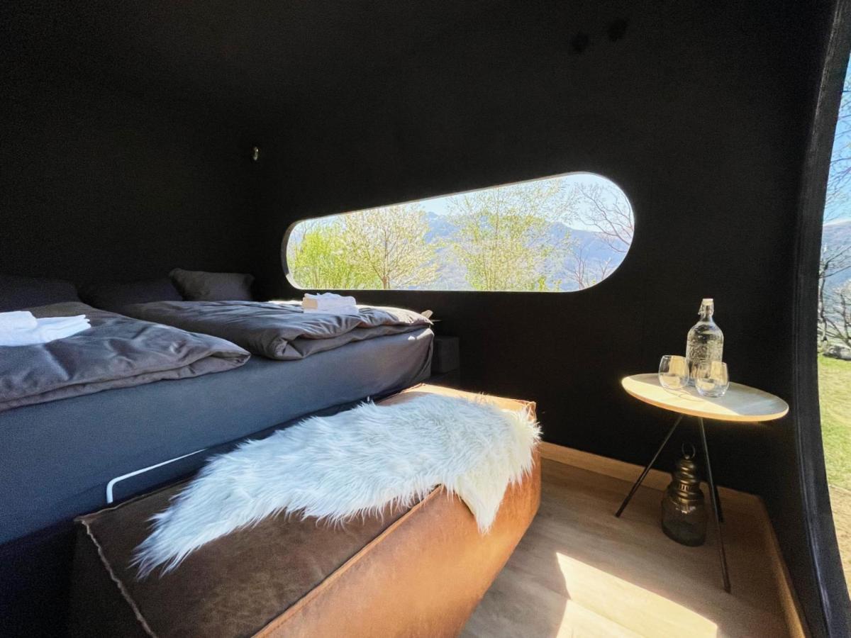 Birdbox Curzútt Otel Monte Carasso Dış mekan fotoğraf