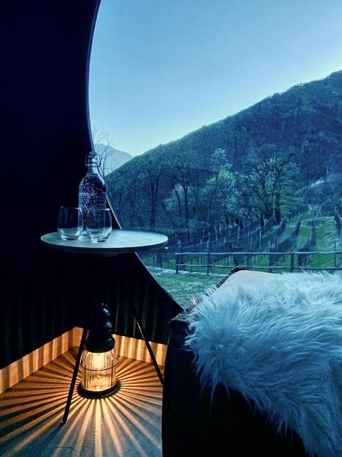 Birdbox Curzútt Otel Monte Carasso Dış mekan fotoğraf