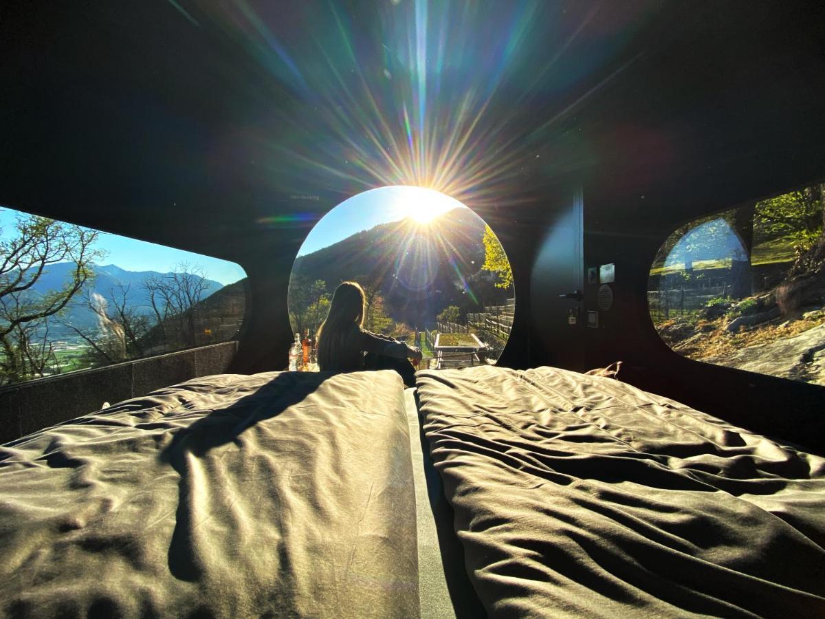Birdbox Curzútt Otel Monte Carasso Dış mekan fotoğraf