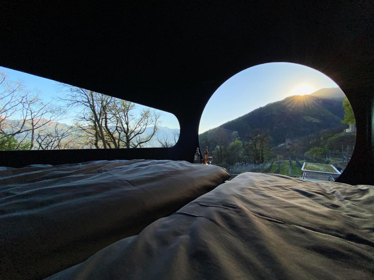 Birdbox Curzútt Otel Monte Carasso Dış mekan fotoğraf