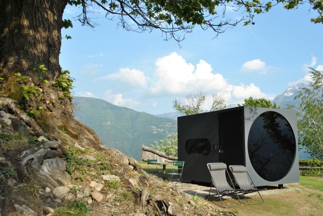 Birdbox Curzútt Otel Monte Carasso Dış mekan fotoğraf